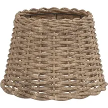 vidaXL Lampenschirm Braun Ø30x20 cm Korbweide