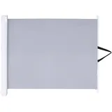 MuCoLa Treppenschutzgitter Ausziehbar 76-84 cm Grau