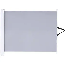 MuCoLa Treppenschutzgitter Ausziehbar 76-84 cm Grau