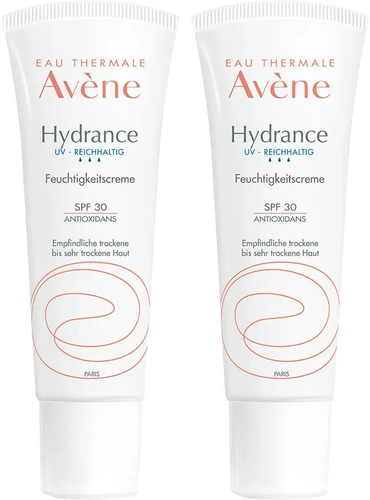 Avène Hydrance UV reichhaltige Feuchtigkeitscreme LSF 30 Doppelpack Creme 2x40 ml Unisex 2x40 ml Creme