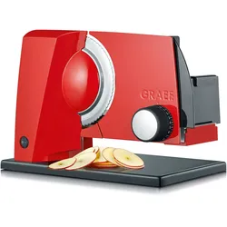 Graef S 11003 Schneidemaschine Elektro 170 W Rot Aluminium