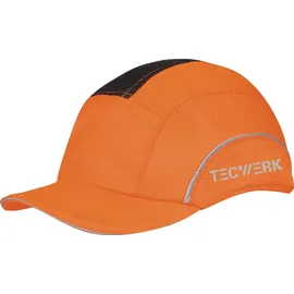 tecwerk Anstoßkappe Daylight Base-Cap II 52-65cm neonorange EN 812:2012 TECWERK
