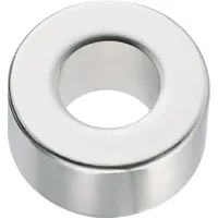 TRU Components 1572123 Permanent-Magnet Ring (Ø x H) 10 mm x 2 mm N35 1.18 - 1.24 T Grenztemperatur (max.): 80°C