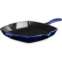 Le Creuset Grillpfanne, Pfanne + Kochtopf, Blau