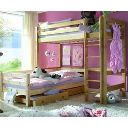 Infanskids Hochbett Kombination mit Leiter