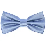 Ladeheid Kinderfliege Kinder Jungen Fliege - Vorgebunden Glänzende BKS (10cm x 5cm) blau