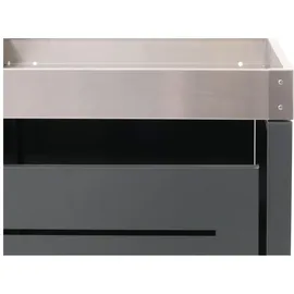 MCW Mülltonnenverkleidung H40 125 x 140 x 102 cm grau