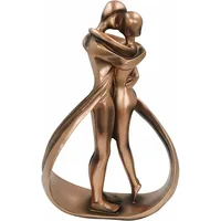 Küssendes Paar – Harzfigur 25 × 16,5 Cm, Geschenk Zum Jahresende, Weihnachtsgeschenk, Minimalistische Dekoration Für Das Wohnzimmer