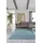 Schöner Wohnen SCHÖNER WOHNEN-Kollektion Webteppich Pure 160 x 230 cm Polypropylen Blau Türkis