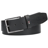 Tommy Hilfiger Ledergürtel »JEANS BUCKLE 4.0 TEXTURE«, Gr. 105, Black, , 28055727-105