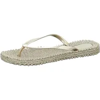 ILSE JACOBSEN HORNBÆK | CHEERFUL04M | Danish Design Flip Flops | Platin | 38 EU - 38 EU