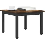 vidaXL Couchtisch Raucharbe Braun 50 x 50 x 36 cm