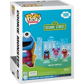 Funko Pop! Sesamstraße - Cookie Monster 1609 - Sesame Street - Vinyl-Sammelfigur - Geschenkidee - Offizielle Handelswaren - Spielzeug Für Kinder und Erwachsene - TV Fans - Modellfigur Für Sammler und Display