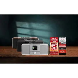 Telestar DIRA S 32i CD – Internetradio/DAB+Radio (Stereo, CD-Player, Streamingdienste, USB-Aufnahme, Bluetooth, WLAN), Radio, Weiss