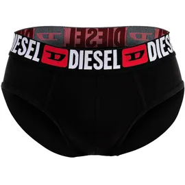 Diesel Slips unifarben Schwarz L 3er Pack
