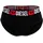 Diesel Slips unifarben Schwarz L 3er Pack