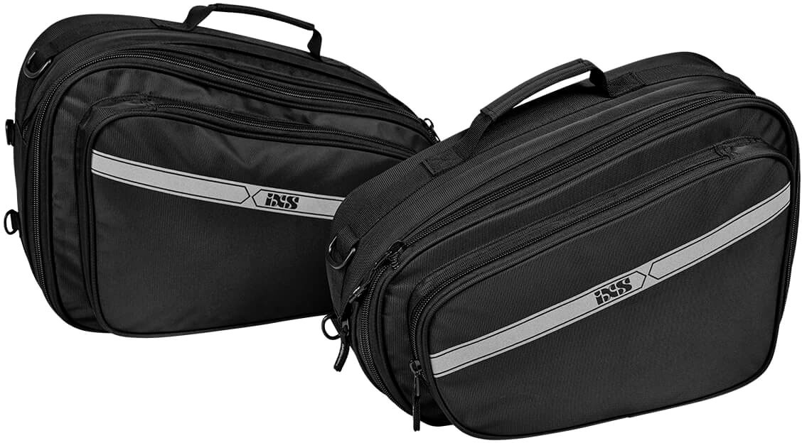 IXS X92300, sacs de selle - Noir