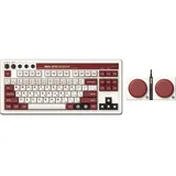 8bitdo Mechanische Tastatur Hot Swappable 87 Keys (DE, Kabellos), Tastatur, Braun