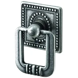 Hettich Möbelknopf Messing Silber 35,0 x 33,0