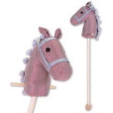 KNORRTOYS Steckenpferd Pink Horse