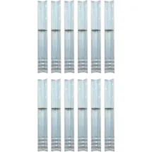 vidaXL Bodenanker L-Form für Spielturm 12 Stück 5 x 5 x 50 cm