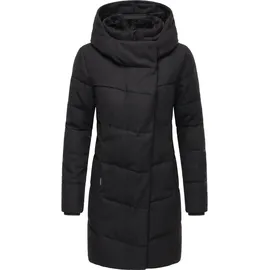 Ragwear Wintermantel "Pavla Coat", Damen, Gr. XL (42), schwarz, Obermaterial: 100% Polyester. Innenfutter: 100% Polyester. Wattierung: 100% Polyester, tailliert ca.