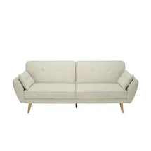 Sofa.de Schlafsofa Konstantina ¦ creme ¦ Maße (cm): B: 222 H: 88 T: 86.0