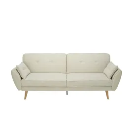 Sofa.de Schlafsofa Konstantina ¦ creme ¦ Maße (cm): B: 222 H: 88 T: 86.0