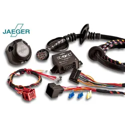 JAEGER E-Satz 13-polig für BMW 1er Limousine (F20, F21 3-Türer), 3er Limousine (F30)/Touring (F31)/GT (F07, F34), 4er (F32), 5er Limousine (F10)/Touring (F11), X3 (F25), X4 (F26), 7er Limousine (F01)