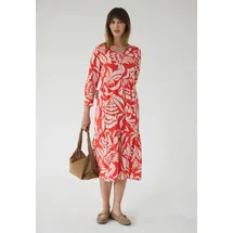 street one studio Midikleid gemustert Rot 34