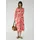street one studio Midikleid gemustert Rot 34