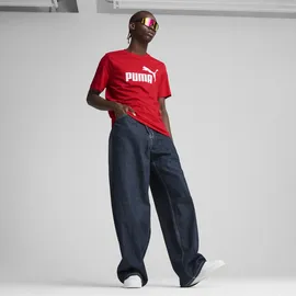 Puma Essentials No. 1 Logo T-Shirt rot XS