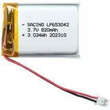 Efaso 653042 3,7V 820 mAh 1 St.