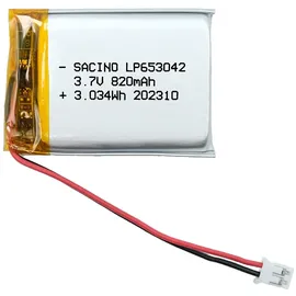 Efaso 653042 3,7V 820 mAh 1 St.
