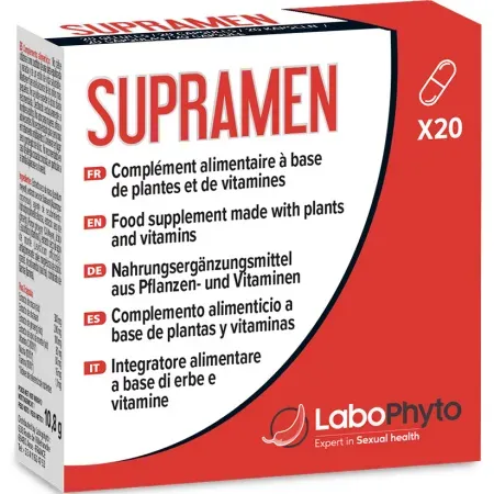 Labophyto Supramen Sexuelle Kraft 4In1 Kapseln 20