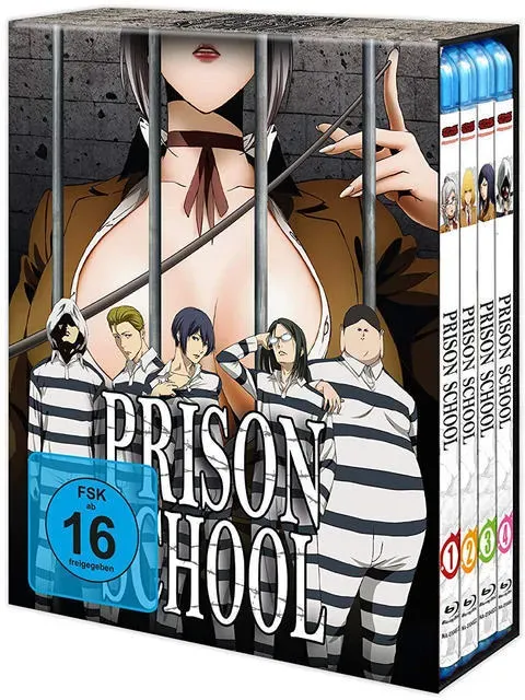 Prison School Vol. 1-4 Gesamtausgabe Sammleredition (Blu-ray)
