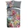 Muller Textil Olinga Blumen/Mandala Grau 135 x 200 cm + 2 x 80 x 80 cm