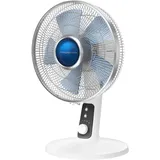 Rowenta VU2731 Turbo Silence Extreme+ Tischventilator | leistungsstark | leise mit nur 38 dB(A) | geringer Energieverbrauch | 4 Geschwindigkeiten | automatische Oszillation | sicher | Weiß