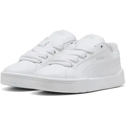PUMA Park Lifestyle Easy Sneaker Kinder 01 - PUMA white/PUMA white/feather gray 37.5