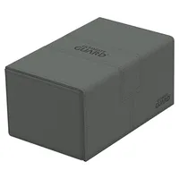 Ultimate Guard Twin Flip`n`Tray 160+ XenoSkin Monocolor Grau Kartenbox,