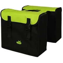 Greenlands Doppelpacktasche 34L schwarz/lime grün