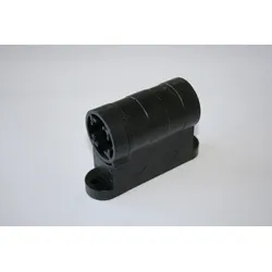 ELMAG PVC-Halterung schwarz für Schutz schwarz - 9802516 - schwarz