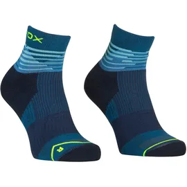 Ortovox All Mountain Quarter Socken Petrol Blue 39-41
