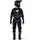 Fox Sweatshirt Schwarz 2XL