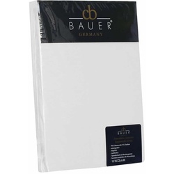 Curt Bauer Jersey-Spannbetttuch - 120x200cm - 130x220cm	silber