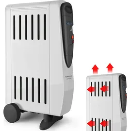 TAURUS Ölradiator TUAREG 1500 1500 W Schwarz