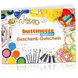 Geschenk-Gutschein "Fasching & Karneval"