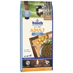 bosch Adult Fisch & Kartoffel Hundetrockenfutter 15 Kilogramm