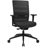 TOPSTAR Bürodrehstuhl SITNESS AirWork, mit verstellbaren Armlehnen, schwarz