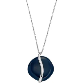 Skagen Sofie Sea Glass Kette mit Anhänger Edelstahl Blau